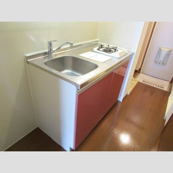 シーサイドスクウェア・Y102号室 1口ガスコンロ付システムキッチン