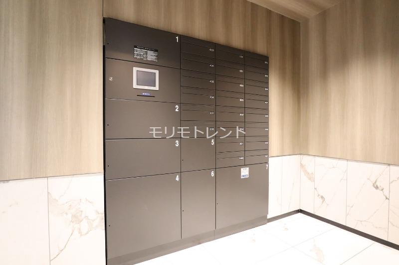 イプセ代々木レジデンス メールボックス（建築中）