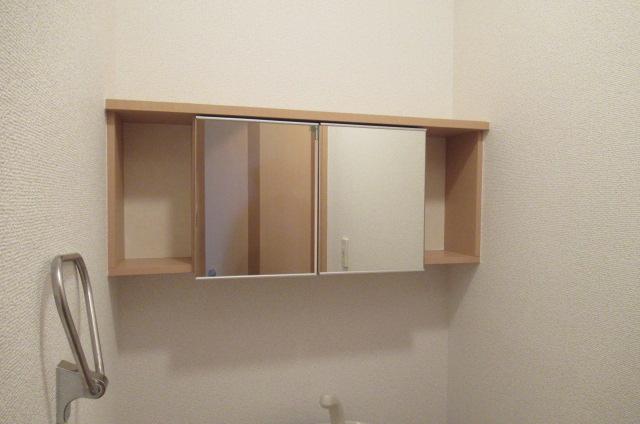 ルミナス砂川七番 トイレ内棚