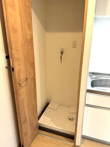 ライオンズマンション調布国領1階 室内洗濯機置き場