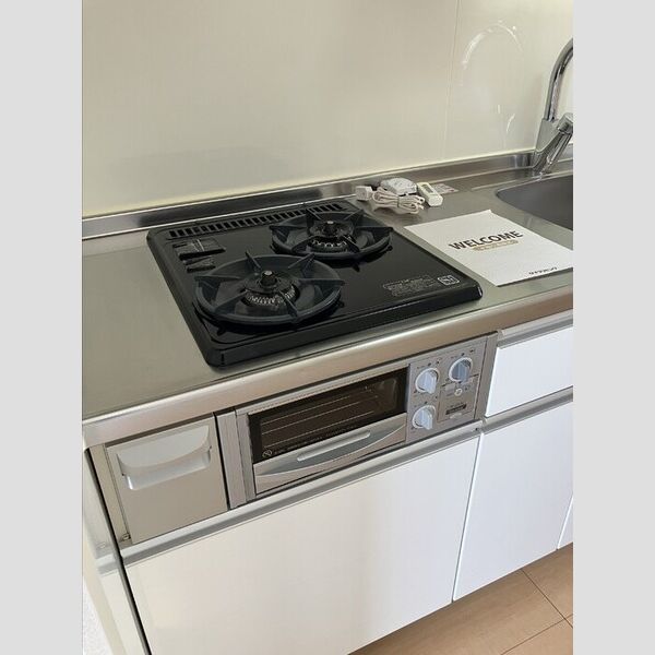 リヴィエール207号室 ガスコンロ(プロパン)