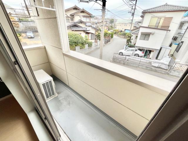 ベル・グランディ203号室 ベランダ