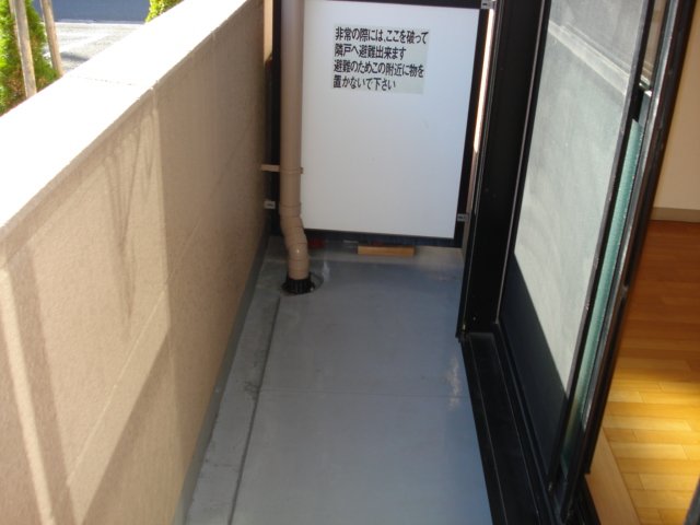ルミナスワン102号室 ベランダ