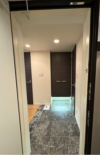 ライオンズシティ東京タイムズプレイス 玄関　※前回募集時／2024年10月の写真