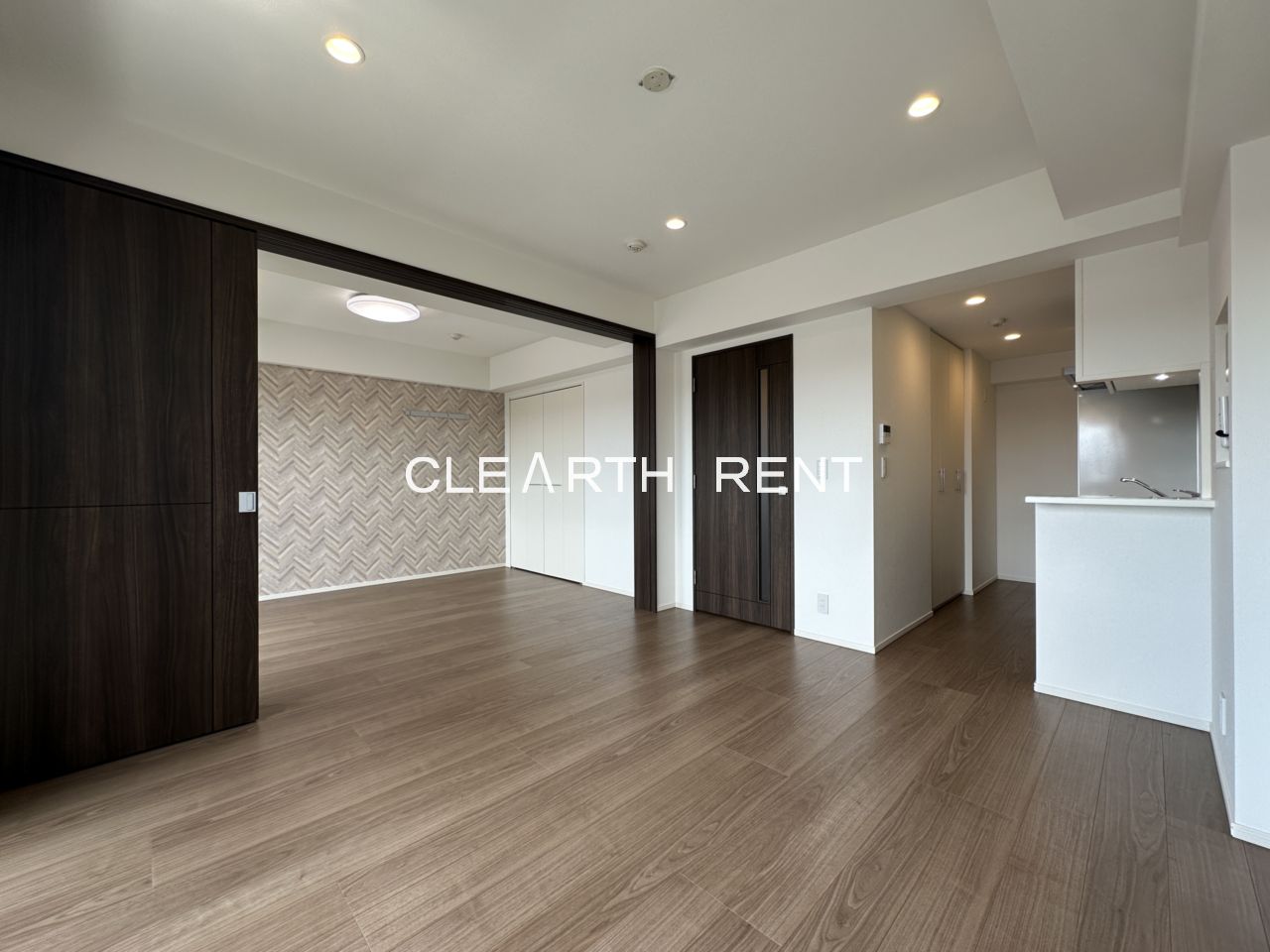 プラシア蒲田 ＴＨＥ ＧＲＡＮＤ ＲＥＳＩＤＥＮＣＥ6階 開放的なリビングダイニングキッチン