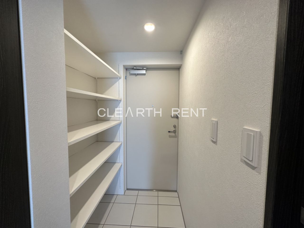 ＧＲＡＮ ＰＡＳＥＯ等々力4階 靴が収納できるラックが設置されています