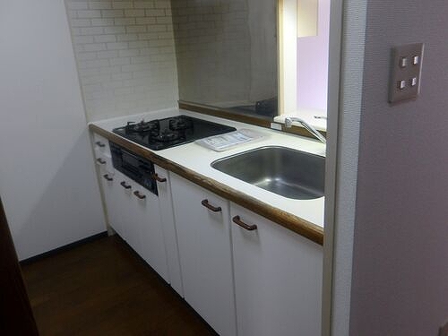 モアコート和光 キッチン　※2025年9月撮影