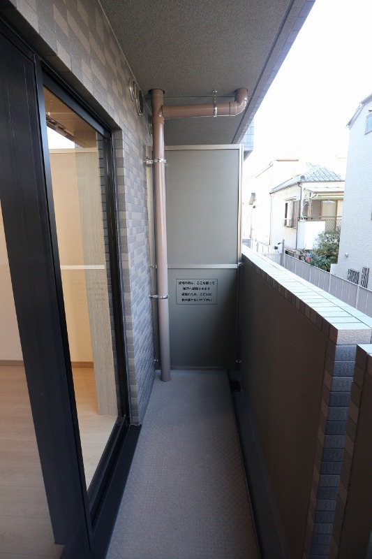 ルーブル武蔵新城参番館 バルコニー