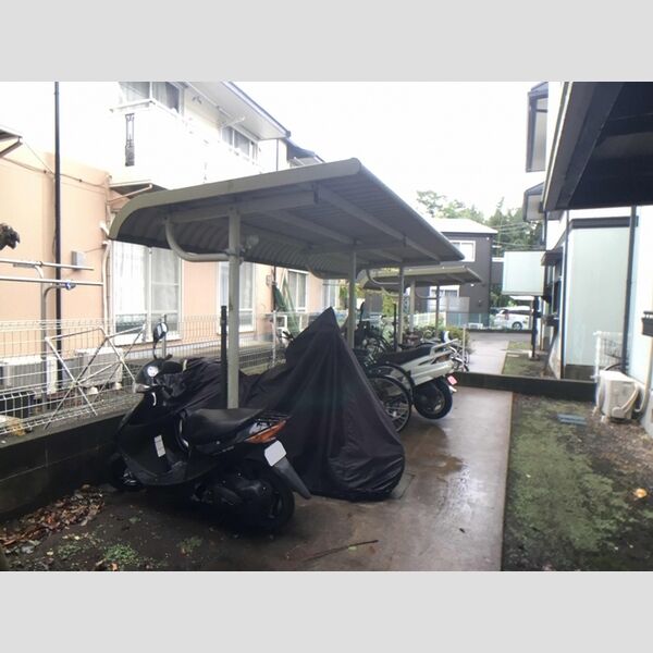 セジュール大島　ABA203号室 駐輪場です。