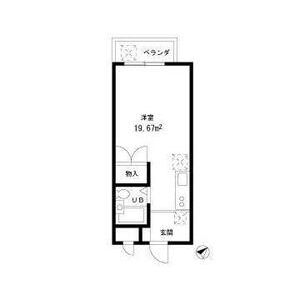 日野屋第一ビル401号室 間取