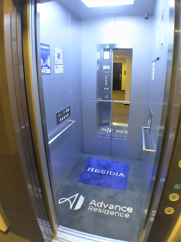 レジディア南品川4階 エレベーター