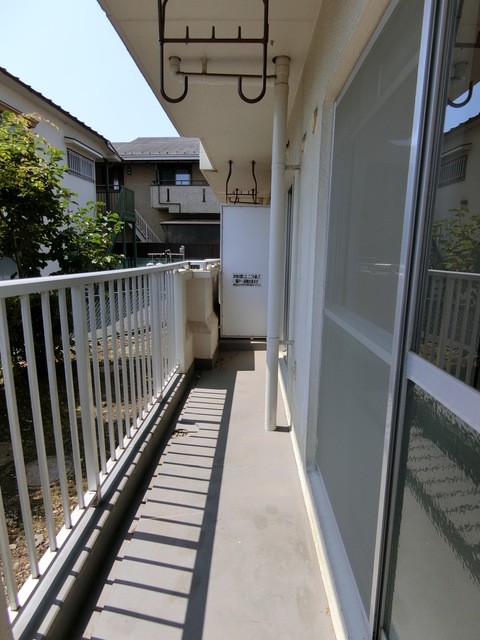 グリーンパーク田園１８号0102号室 バルコニー