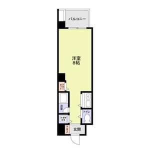 第20シグマビルディング関内301号室 間取