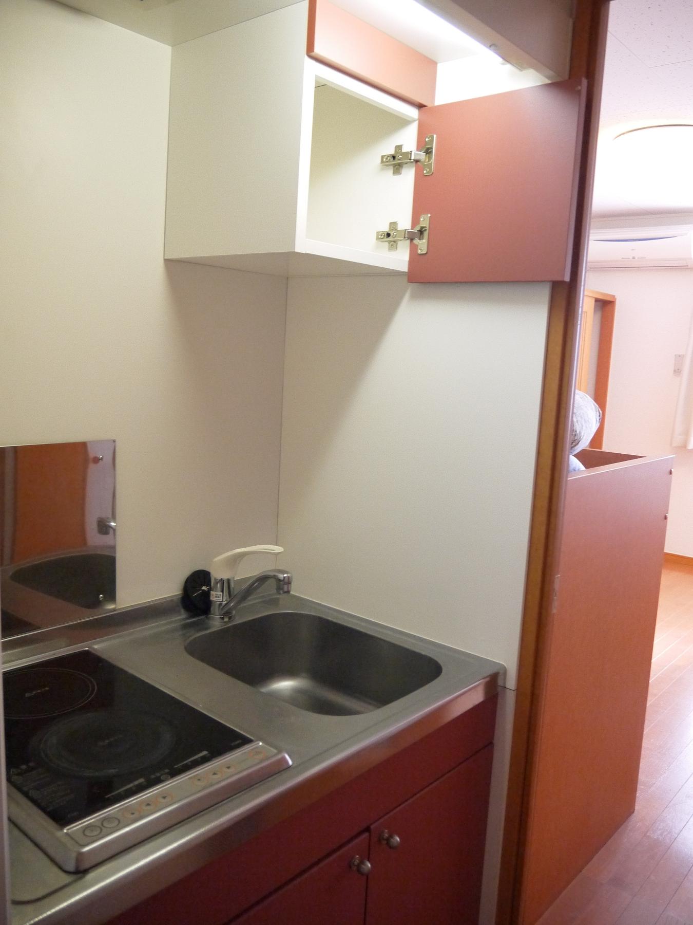 レオパレスサンライズ104号室 電気コンロ