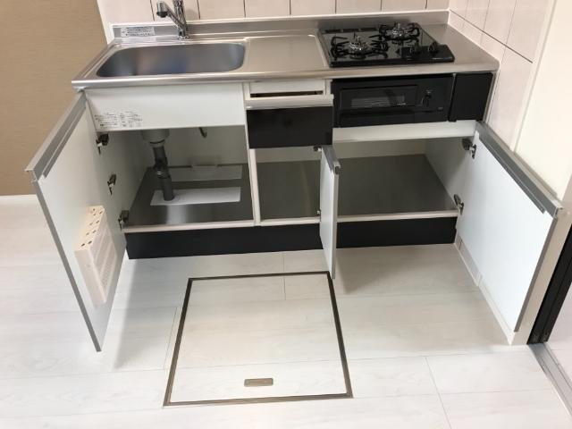 Lina（リーナ）105号室 キッチン下収納（イメージ）