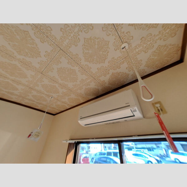 ガーデンテラス　K.N107号室 室内物干し