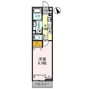 Poco a Poco106号室 間取