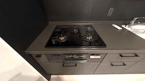 ライオンズシティ西新宿 ガスコンロ　※2024年1月撮影