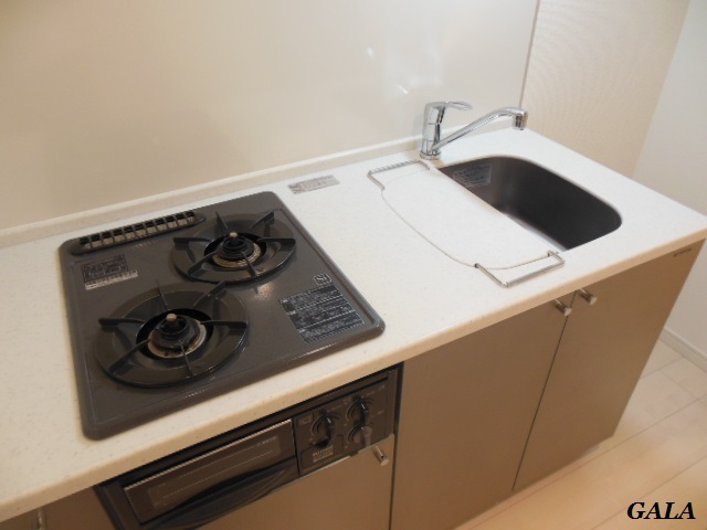 グランド・ガーラ新横浜South グリル付きキッチン