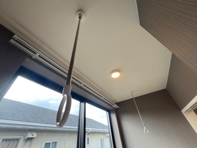 （仮称）柳島アパートB棟新築計画202号室 室内物干し（イメージ）