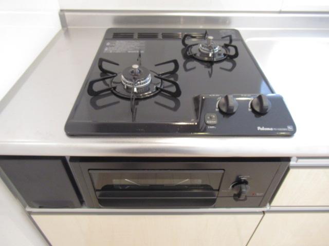 シェトア三山 2口ガスコンログリル付