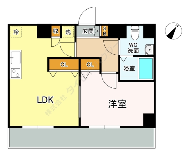 アーウィン羽沢0503号室 ※図面と現況が異なる場合は現況優先とします