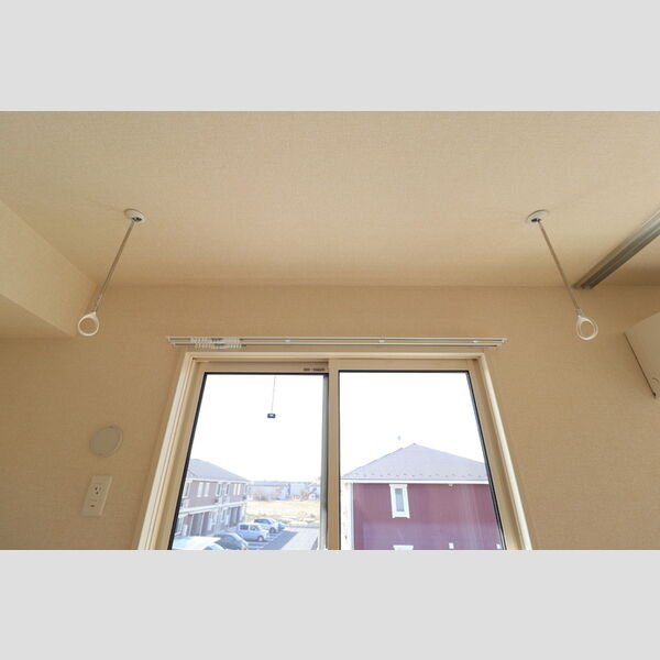 フォレヴィラージュ　B203号室 室内物干し