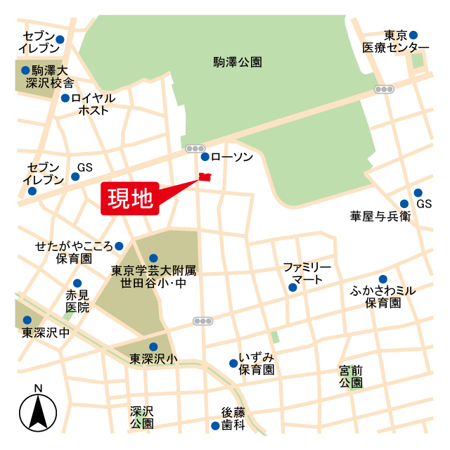 ダイアパレス駒沢公園201号室 外観