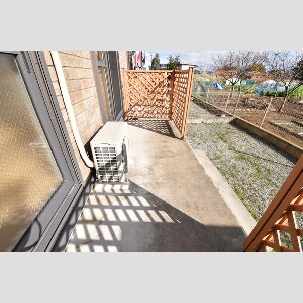 ガーデンヒルズ　WEST102号室 バルコニー