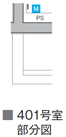 GENOVIA妙典0401号室 区画図