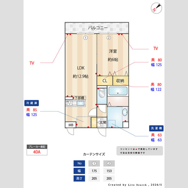 ロイヤルローズ302号室 部屋その他