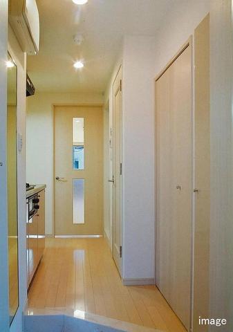 ガラ・シティ武蔵小杉 落ち着いた玄関です