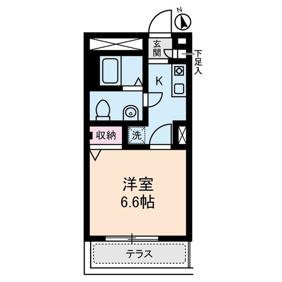 Ｙ’Ｓ　ＨＯＵＳＥ0101号室 間取