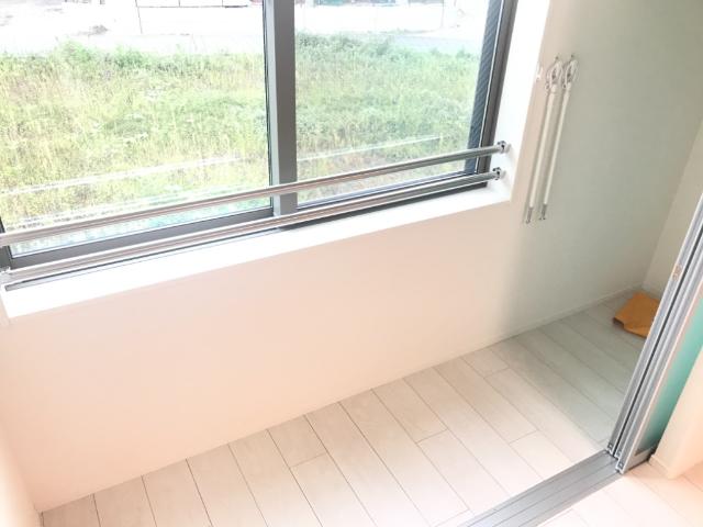 ミラドール・Ⅱ202号室 インナーテラス　自動開閉スイッチ換気扇付