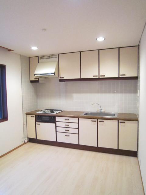 カーサ湘南 対面のシステムキッチンです。