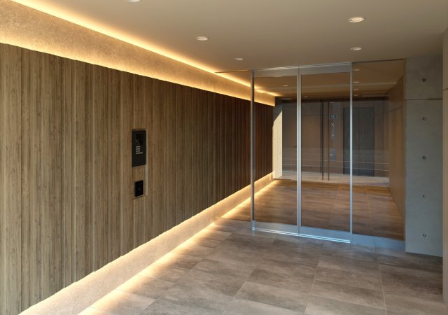 SYFORME TSUNASHIMA306号室 エントランス