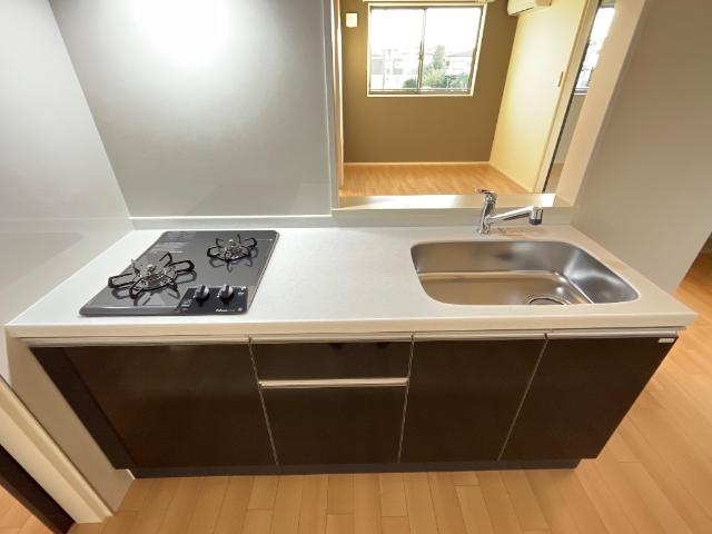 （仮称）小田原市飯泉アパート新築工事202号室 キッチン（イメージ）