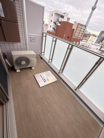 ジェノヴィア浅草Ⅶ0603号室 バルコニー