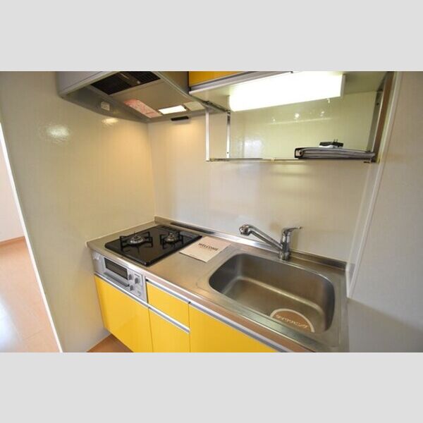 ヴィアノ　Ⅰ201号室 キッチン　2口コンロ