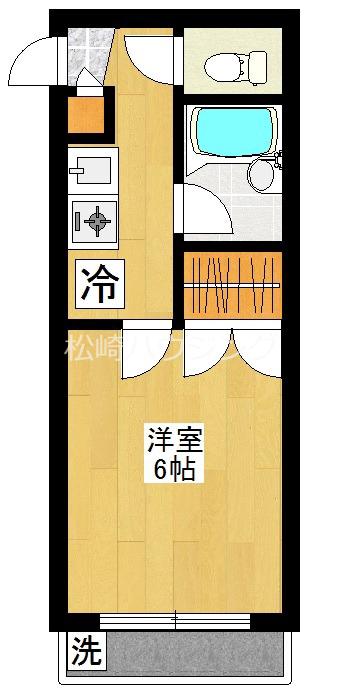 OHNO HOUSE1階 間取