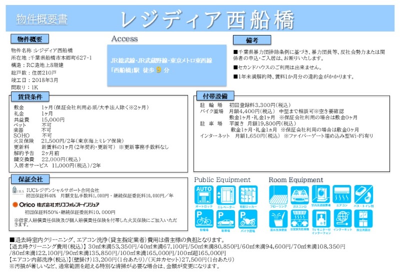 レジディア西船橋1階 部屋その他