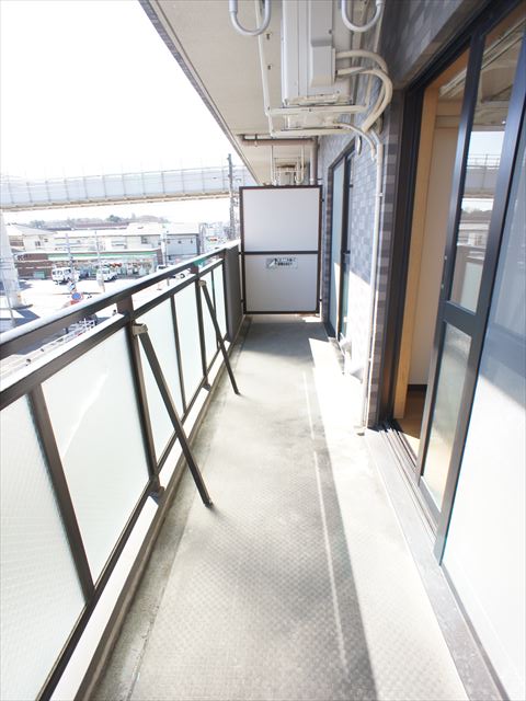 椎の実ハイツ0506号室 バルコニー