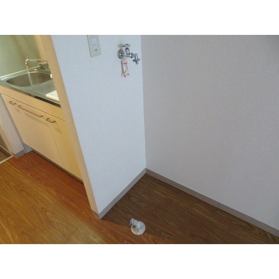 casa de rosa（旧レジデンス田中）0102号室 洗濯機置場