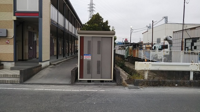 レオパレスミュウ107号室 宅配ＢＯＸ