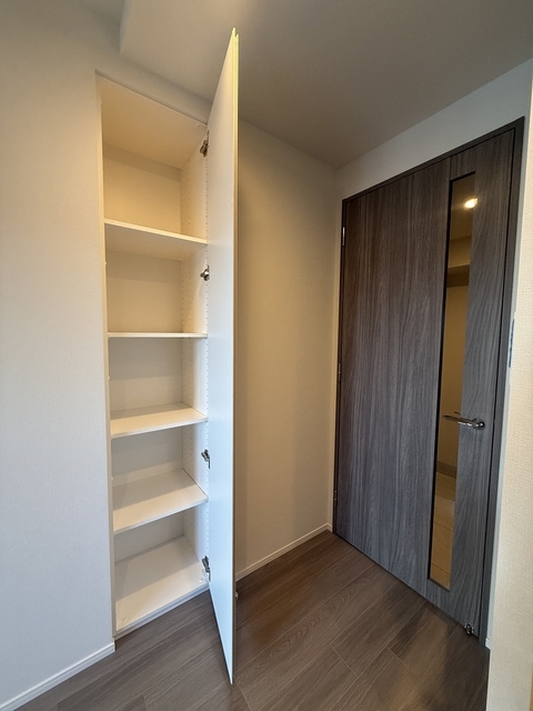 プレディアコート三軒茶屋504号室 LD収納　2025年10月撮影