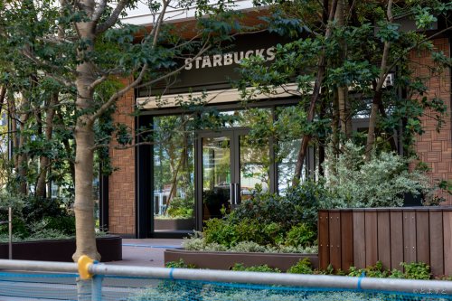 アンディーン月島 【喫茶店・カフェ】スターバックスコーヒー 勝どき店まで929ｍ