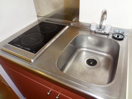 レオパレスオークス東金 電気コンロ