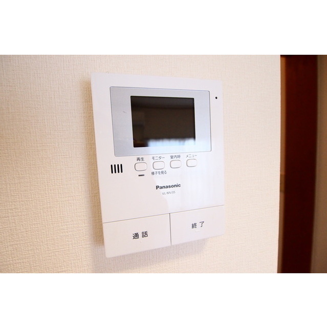 チェレステ松風203号室 安心のモニタ付インターホン