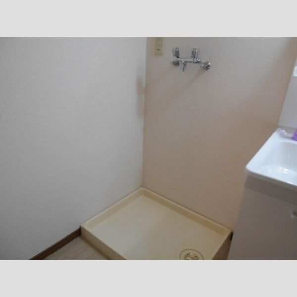 柚の木マンション 洗濯機置き場