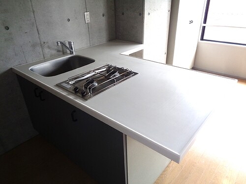 パークブリージェ井の頭4階 L字キッチン　※前回募集時2019年7月撮影